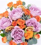 Vivien Serisi Soft Renkler Tasarım Çiçek Aranjmanı