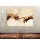 Michelangelo Büyük Boy  Kanvas Tablo 100x150 cm