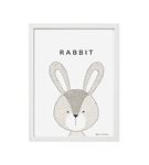 Tavşan Rabbit Tekli Çerçeve Seti