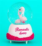 Aşık Flamingolar Müzikli Kar Küresi