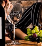 İsme Özel Toscana Şarap Kadeh Seti