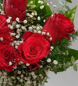 Sevginin Gücü 7 Kırmızı Güller Aranjmanı