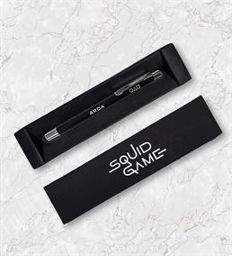 Squid Game Tasarımlı İsimli Touch Pen Metal Kalem
