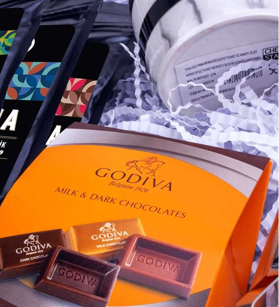 Godiva Çikolata Serisi Premium Kahve Hediye Kutusu