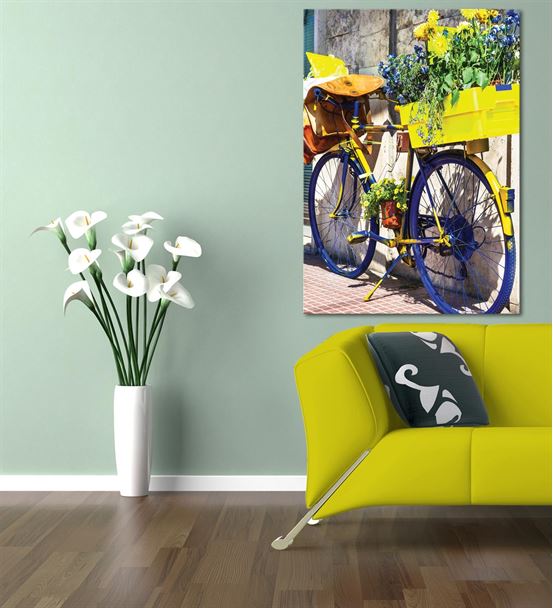 Nostaljik Bisiklet Serisi A Kanvas Tablo 35x50 cm