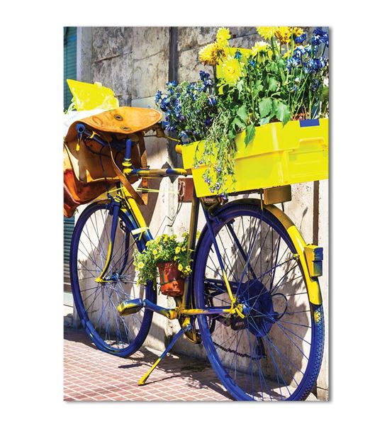 Nostaljik Bisiklet Serisi A Kanvas Tablo 50x70 cm